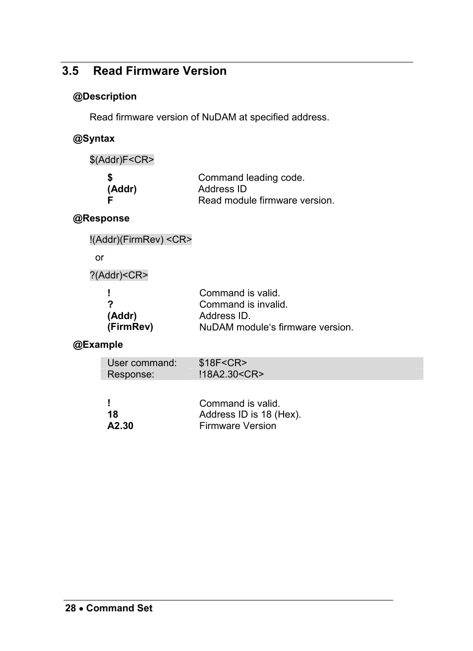 5 read firmware version | ADLINK ND-6024 User Manual | Page 34 / 65