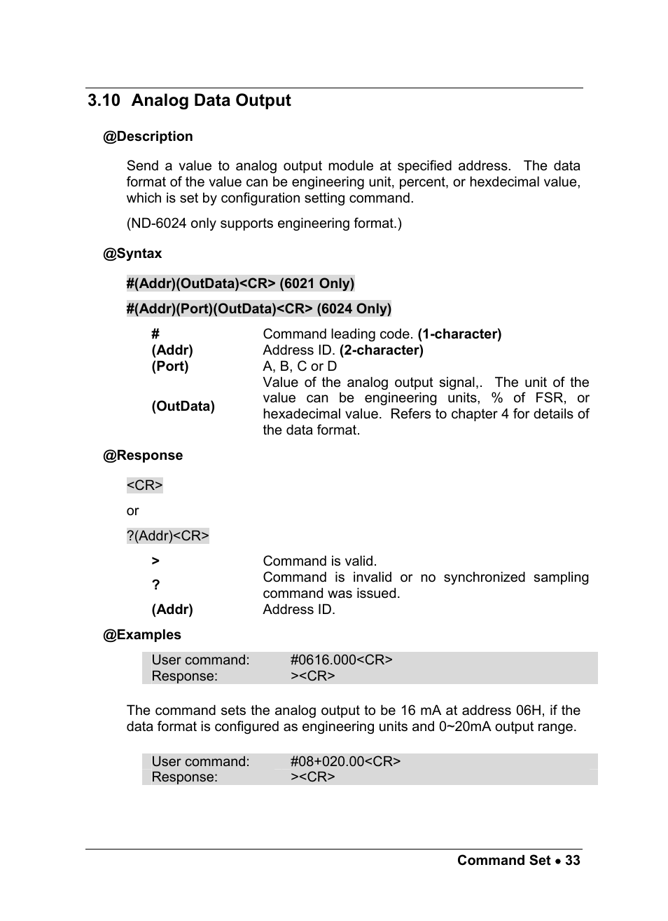 10 analog data output | ADLINK ND-6024 User Manual | Page 39 / 65