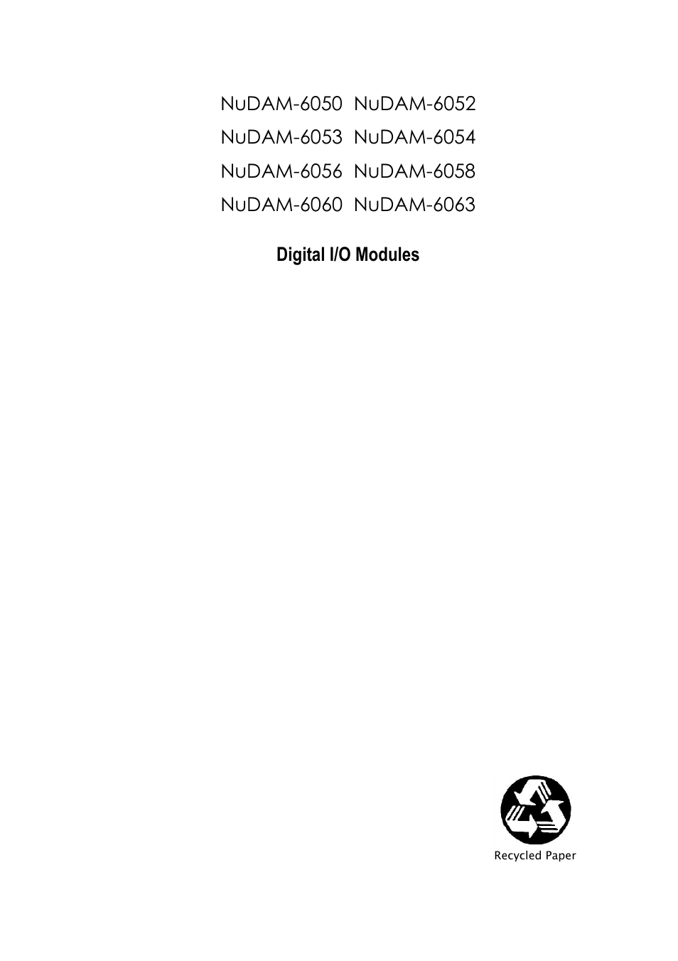 ADLINK ND-6050 User Manual | 107 pages