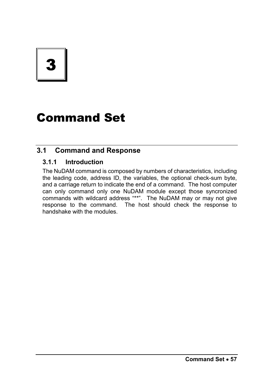 Command set | ADLINK ND-6058 User Manual | Page 65 / 107