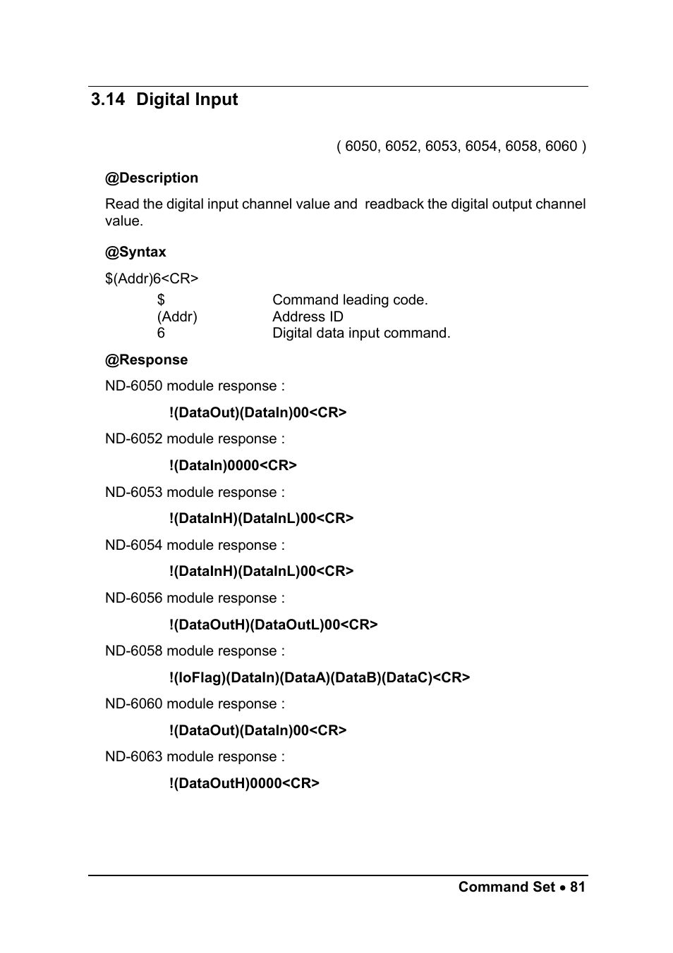 14 digital input | ADLINK ND-6058 User Manual | Page 89 / 107