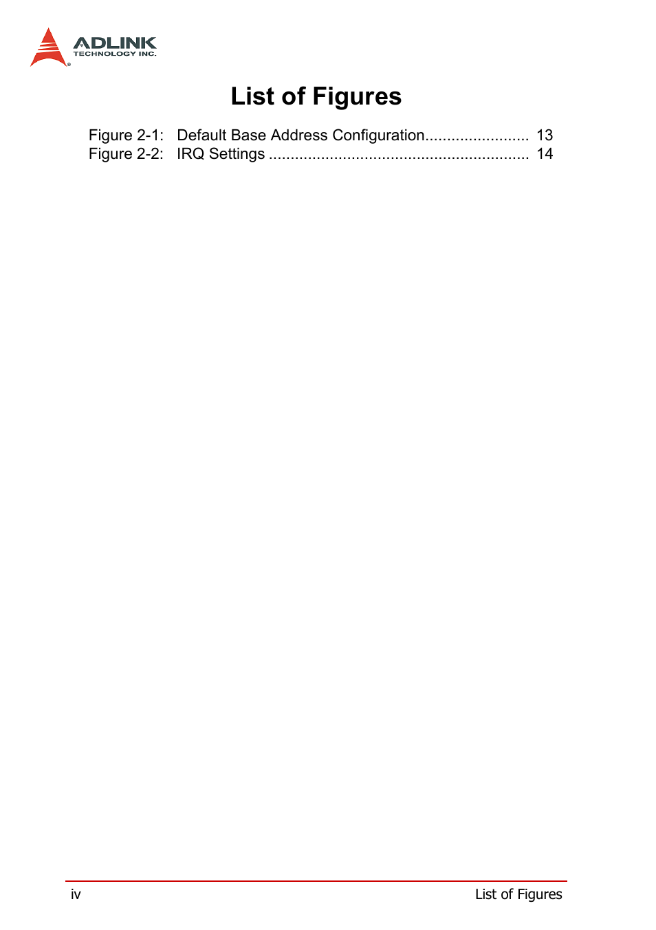 List of figures | ADLINK PCI-7841/cPCI-7841 User Manual | Page 8 / 52