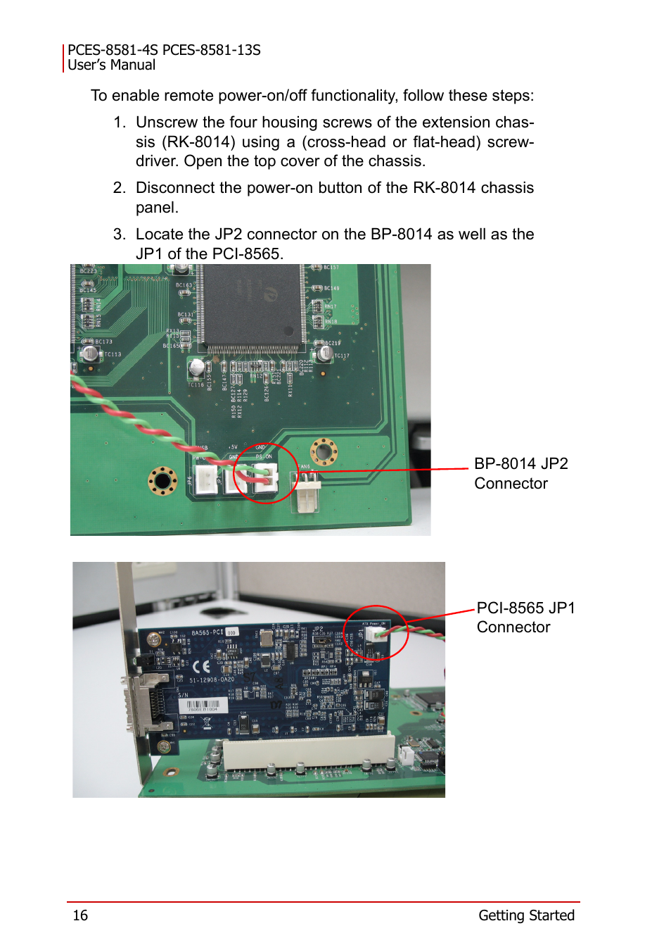 ADLINK PCES-8581-13S User Manual | Page 30 / 58