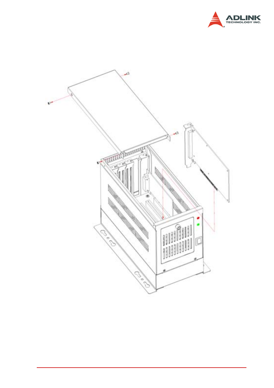 The pcis-8580-4s as an example) | ADLINK PCIS-8580-13S User Manual | Page 19 / 36