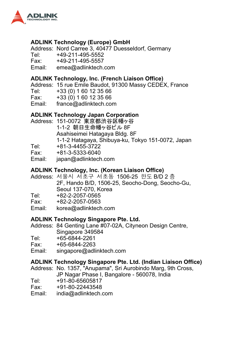 ADLINK PCIS-8580-13S User Manual | Page 4 / 36