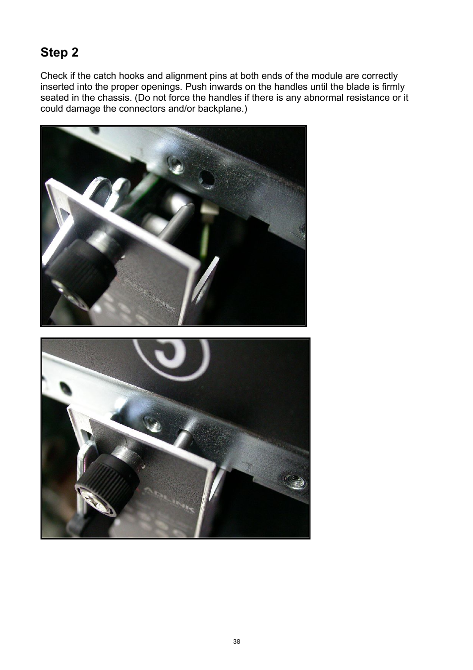 Step 2 | ADLINK aTCA-9700 User Manual | Page 38 / 86