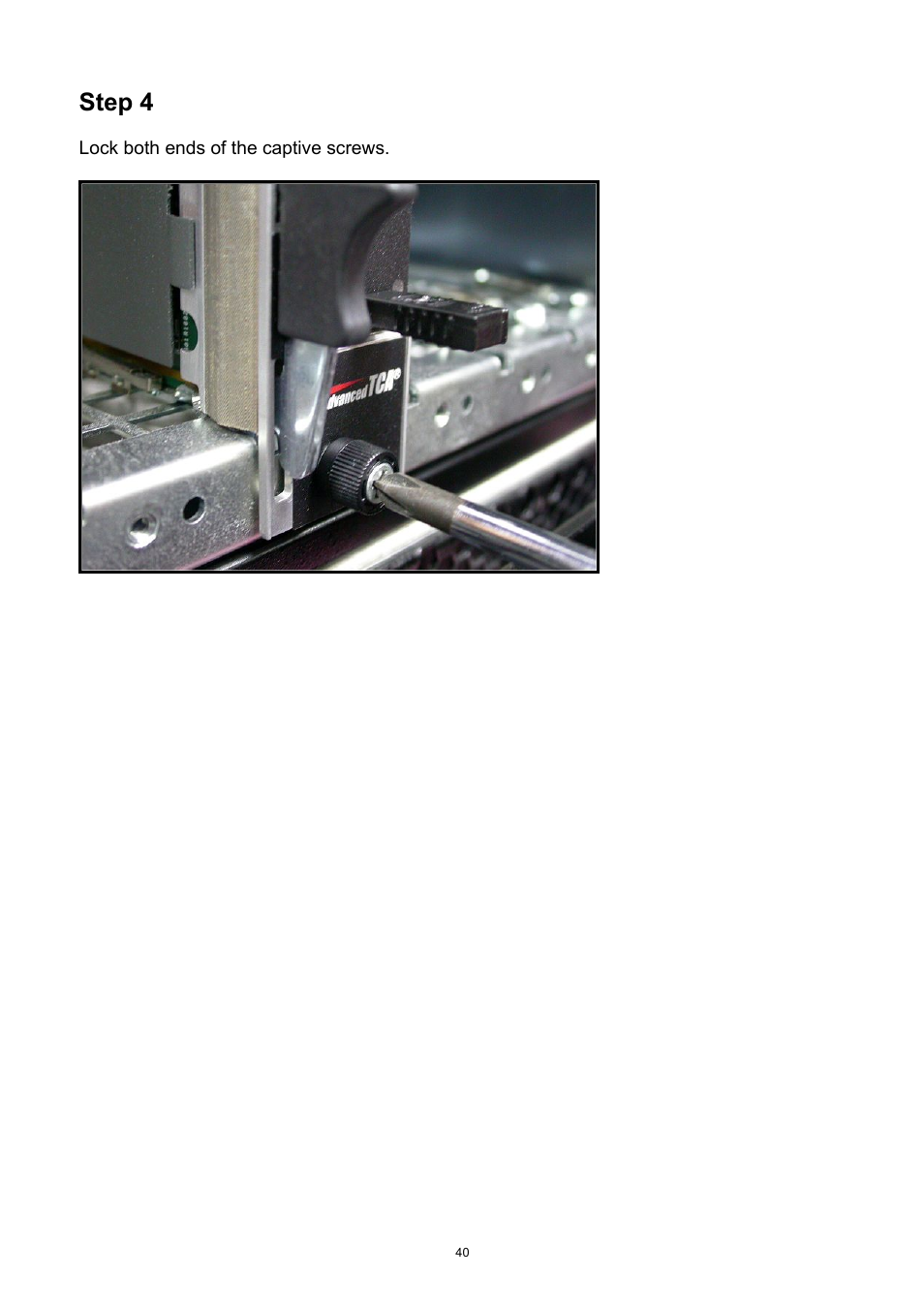 Step 4 | ADLINK aTCA-9700 User Manual | Page 40 / 86