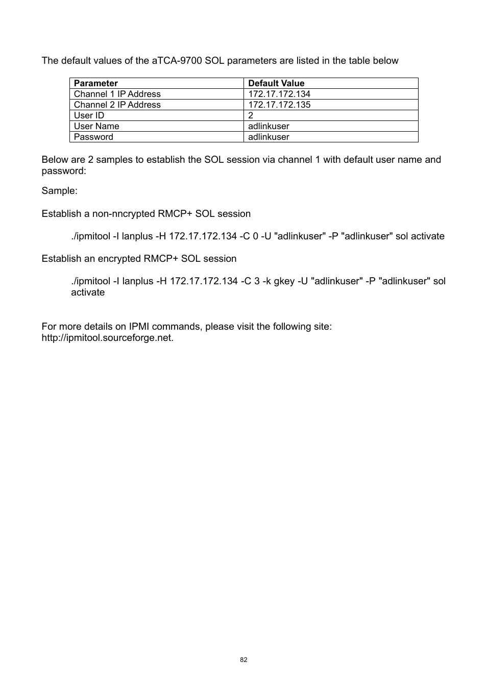 ADLINK aTCA-9700 User Manual | Page 82 / 86