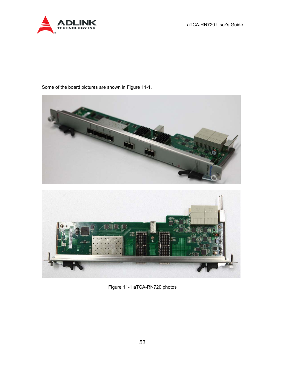 11 outline, 1 board outline | ADLINK aTCA-N700 User Manual | Page 53 / 58