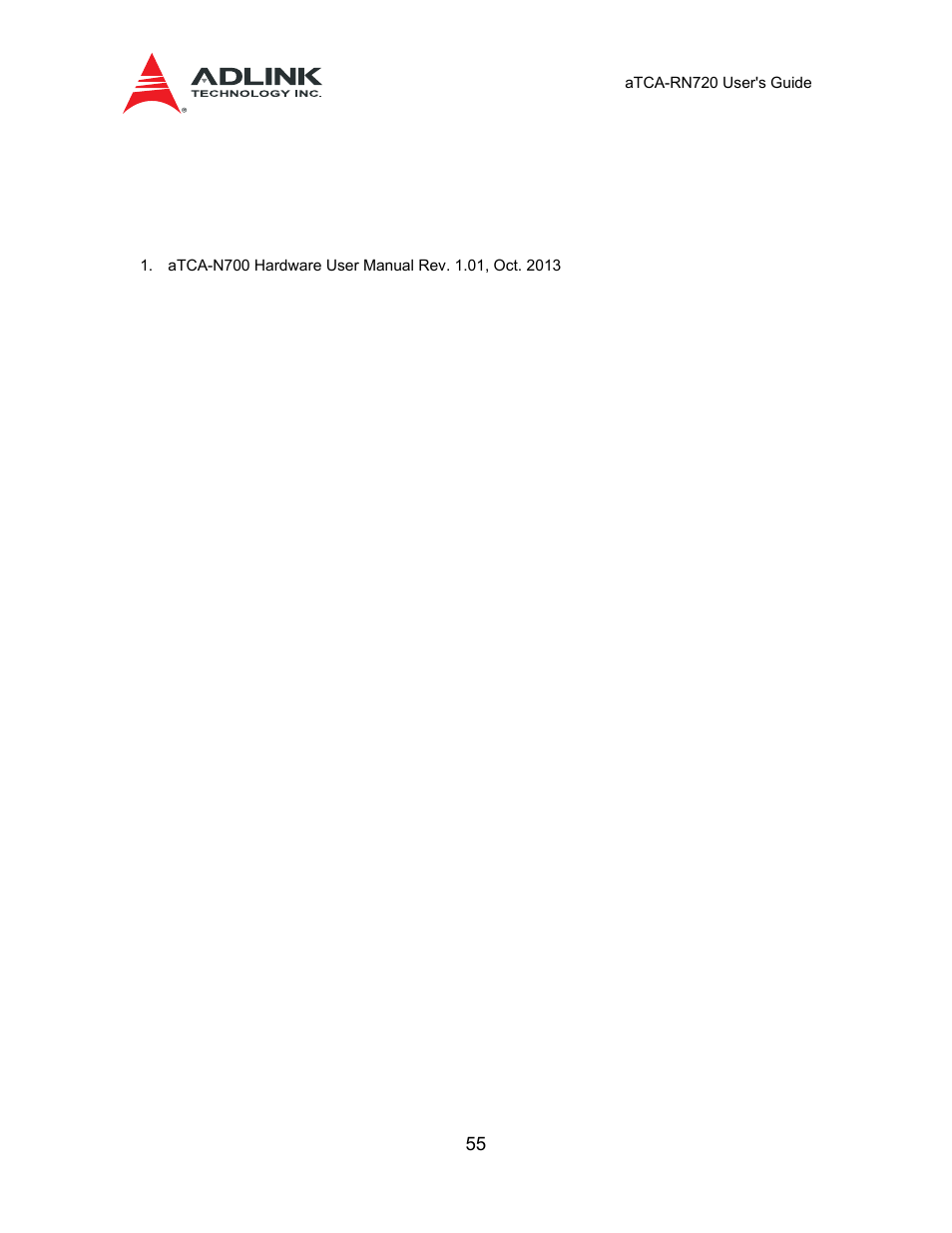 12 references, 2 layer, Stack-up | ADLINK aTCA-N700 User Manual | Page 55 / 58