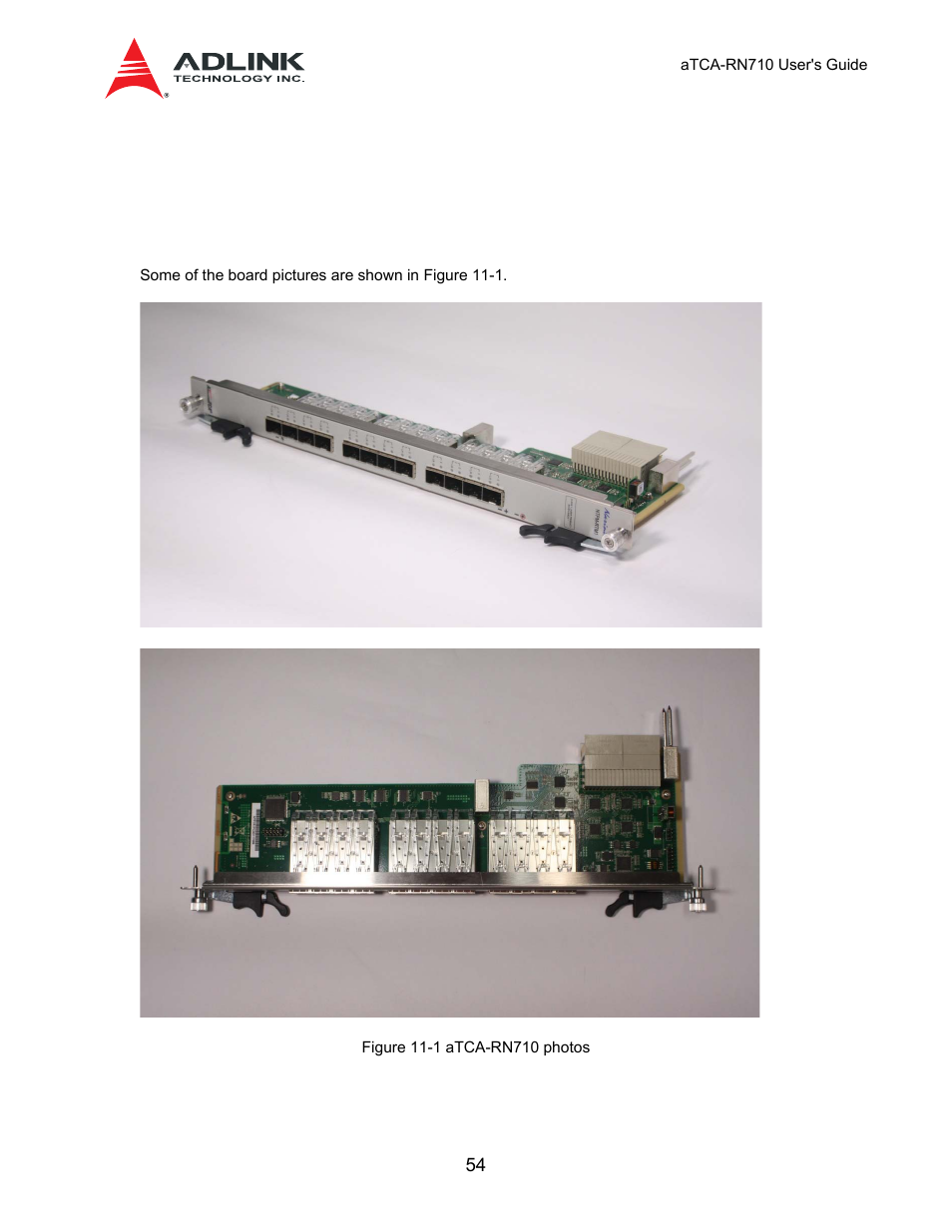 11 outline, 1 board outline | ADLINK aTCA-N700 User Manual | Page 54 / 59