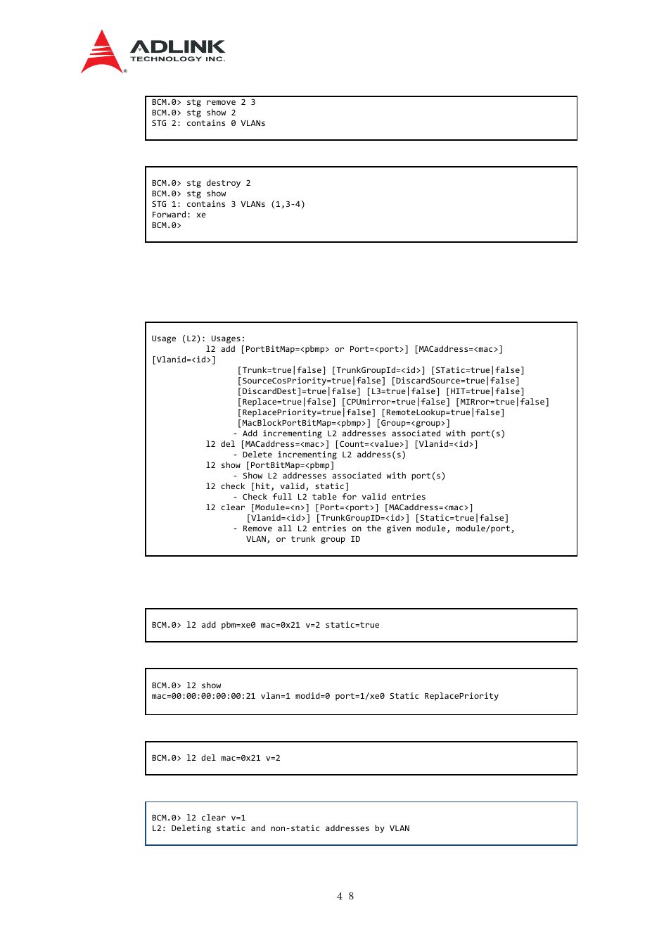 Mac configuration | ADLINK aTCA-N700 User Manual | Page 54 / 76