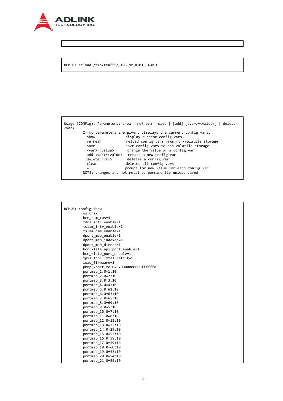 Switch configuration | ADLINK aTCA-N700 User Manual | Page 57 / 76