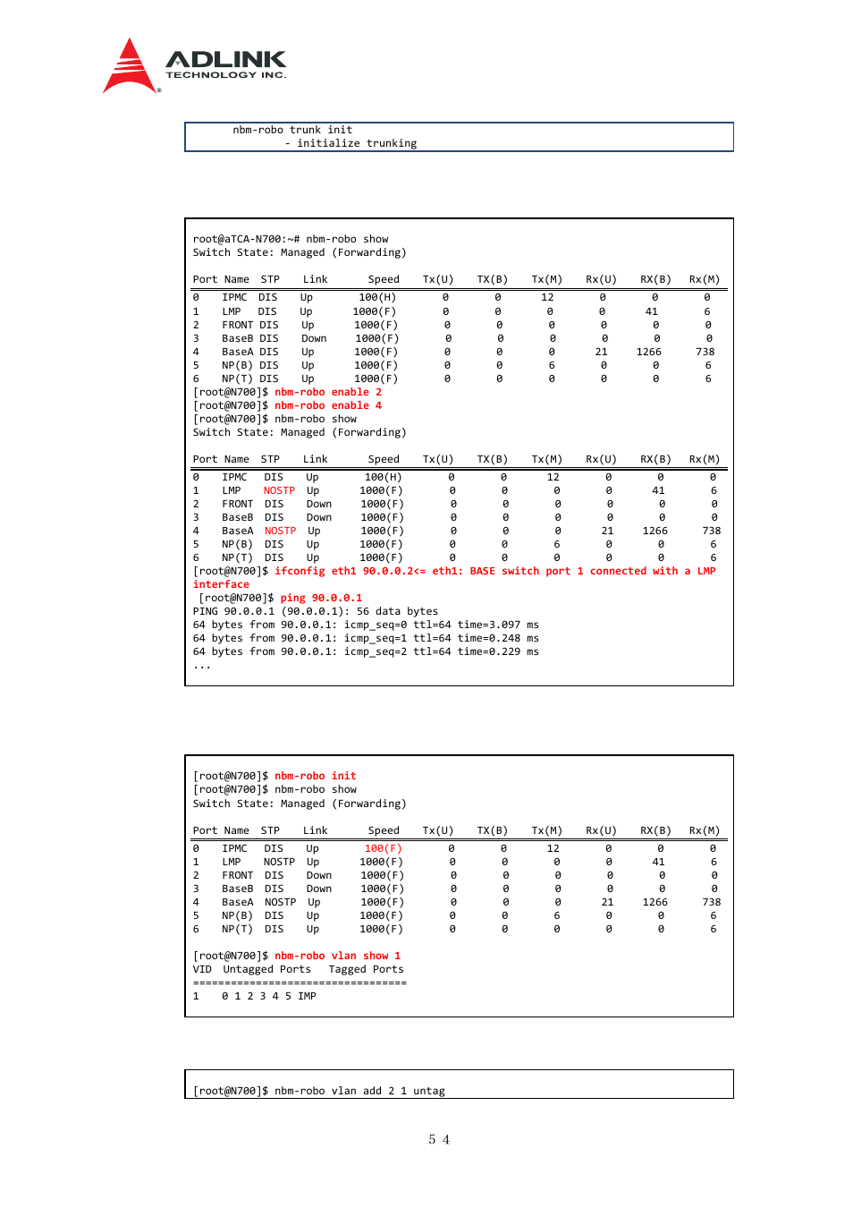 ADLINK aTCA-N700 User Manual | Page 60 / 76