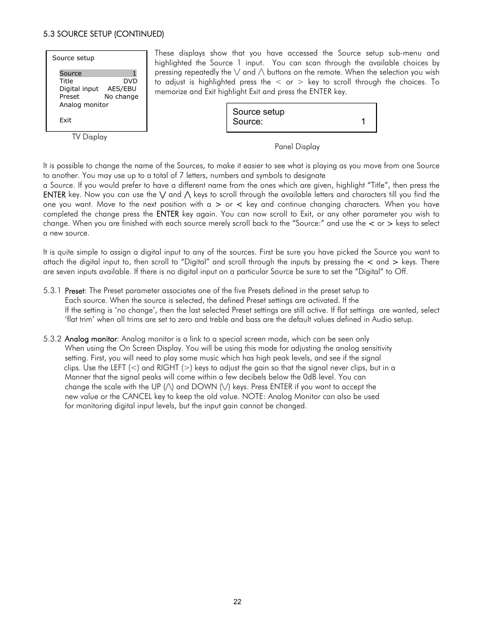 Classe Audio SSP-30 MKII User Manual | Page 22 / 32