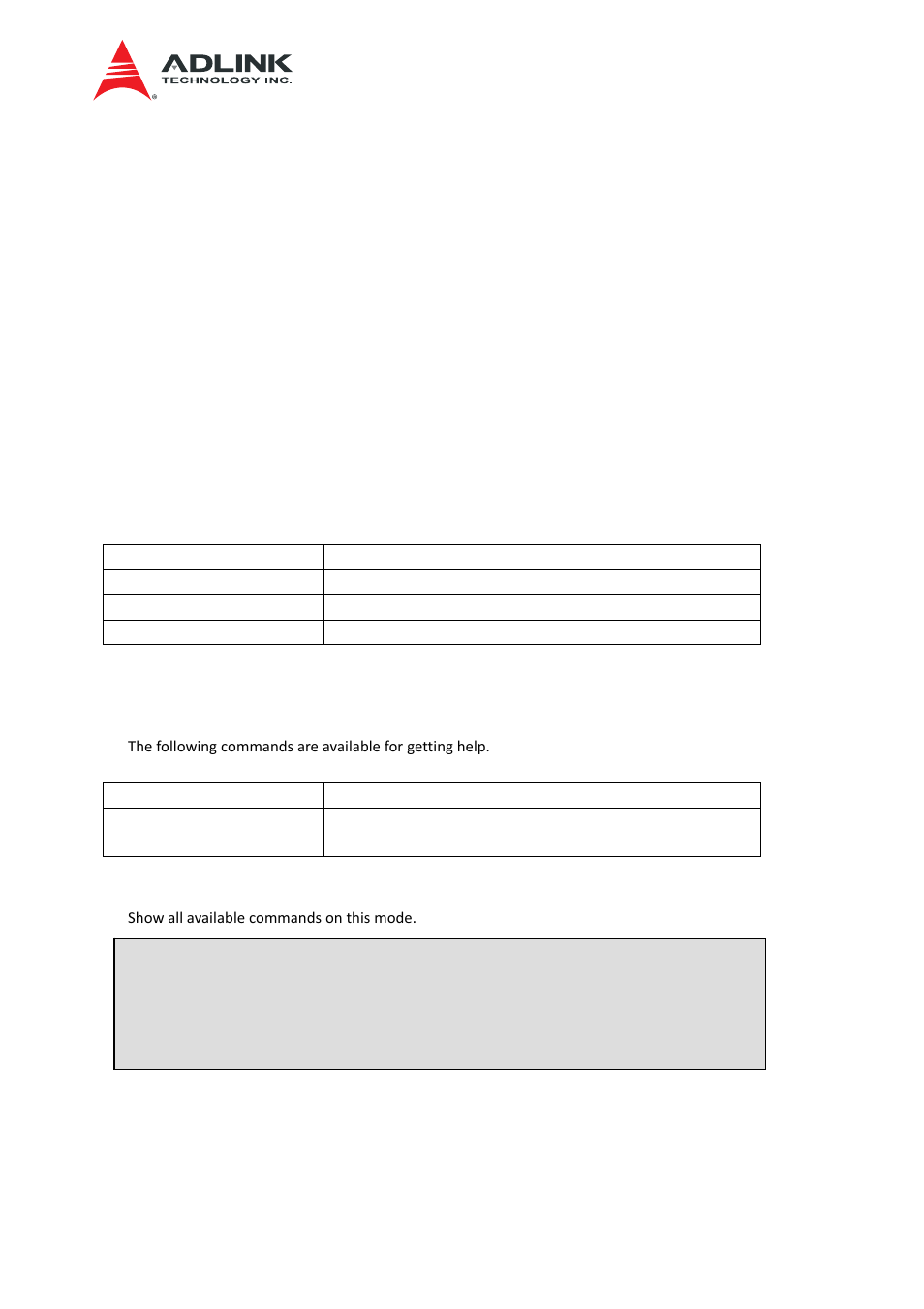 4 configuration, 1 view mode, 1 get help | ADLINK aTCA-N700 User Manual | Page 9 / 27