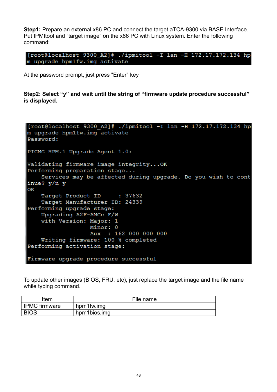 6 bios | ADLINK aTCA-9300 User Manual | Page 48 / 80