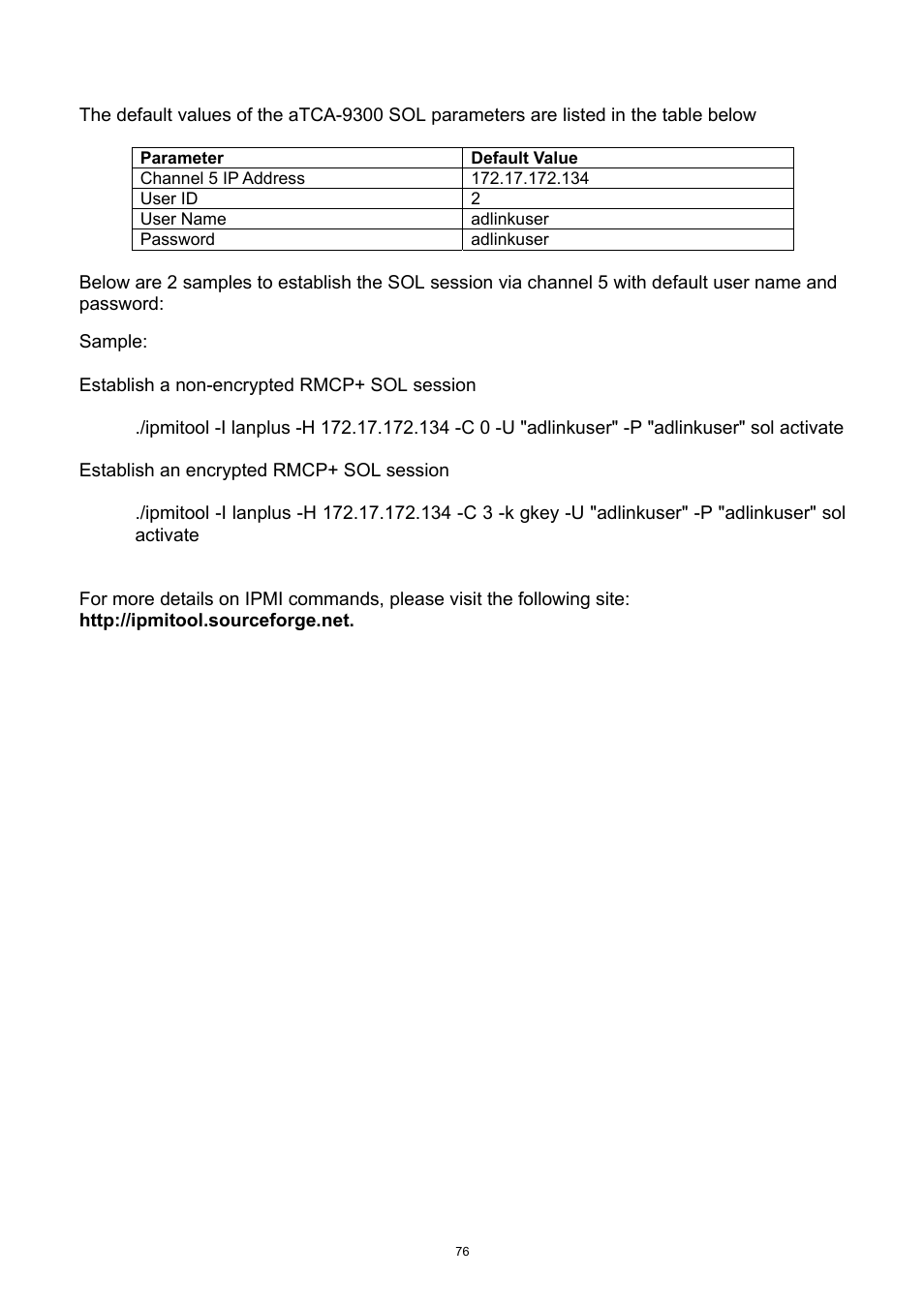 ADLINK aTCA-9300 User Manual | Page 76 / 80