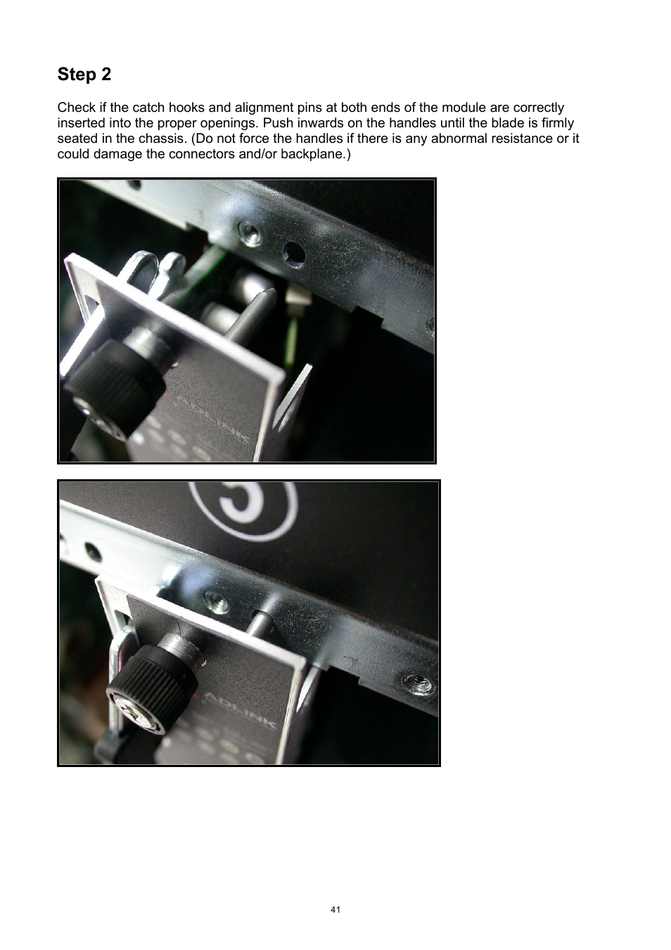 Step 2 | ADLINK aTCA-6250 User Manual | Page 41 / 91
