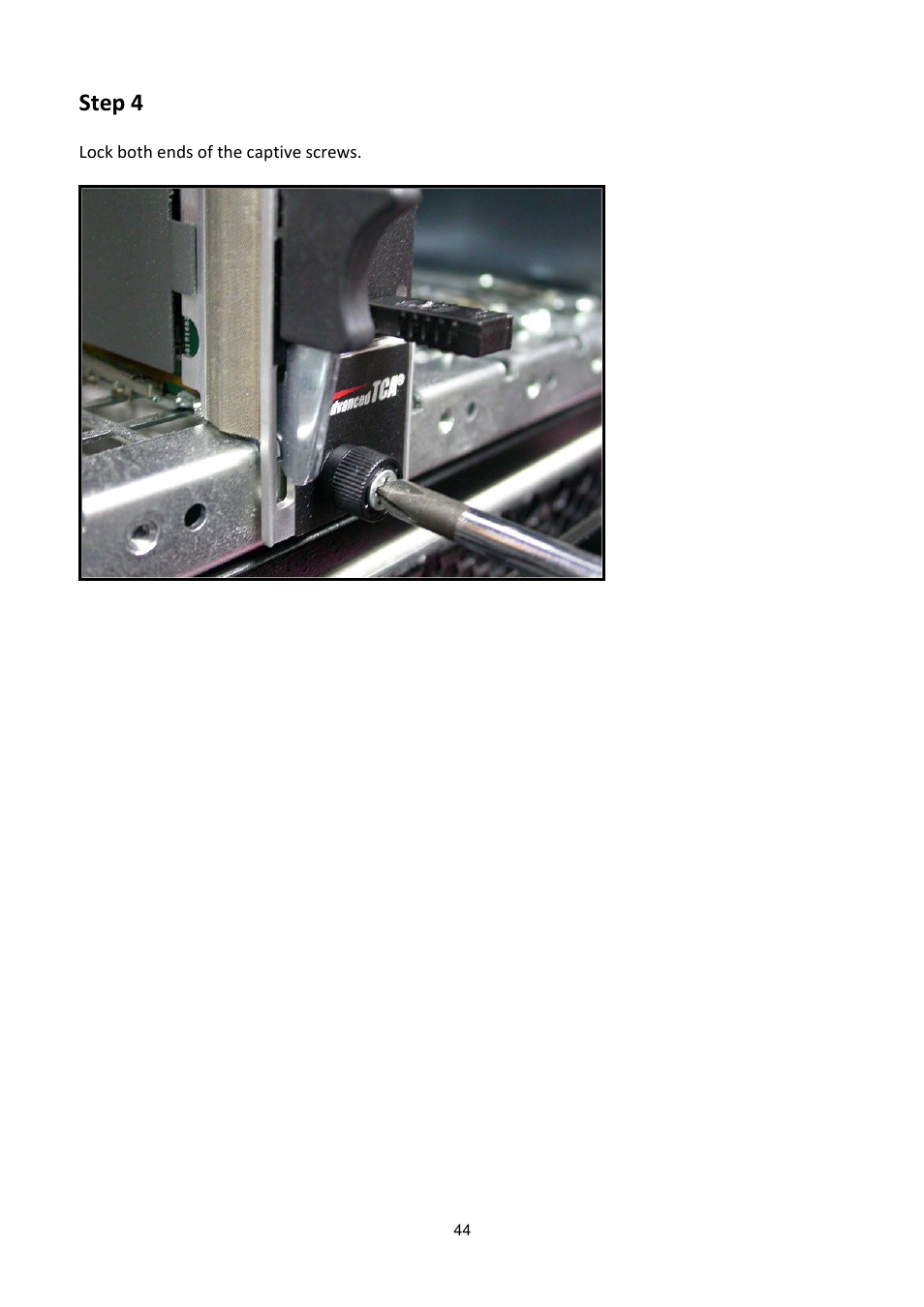 Step 4 | ADLINK aTCA-6200A User Manual | Page 44 / 91