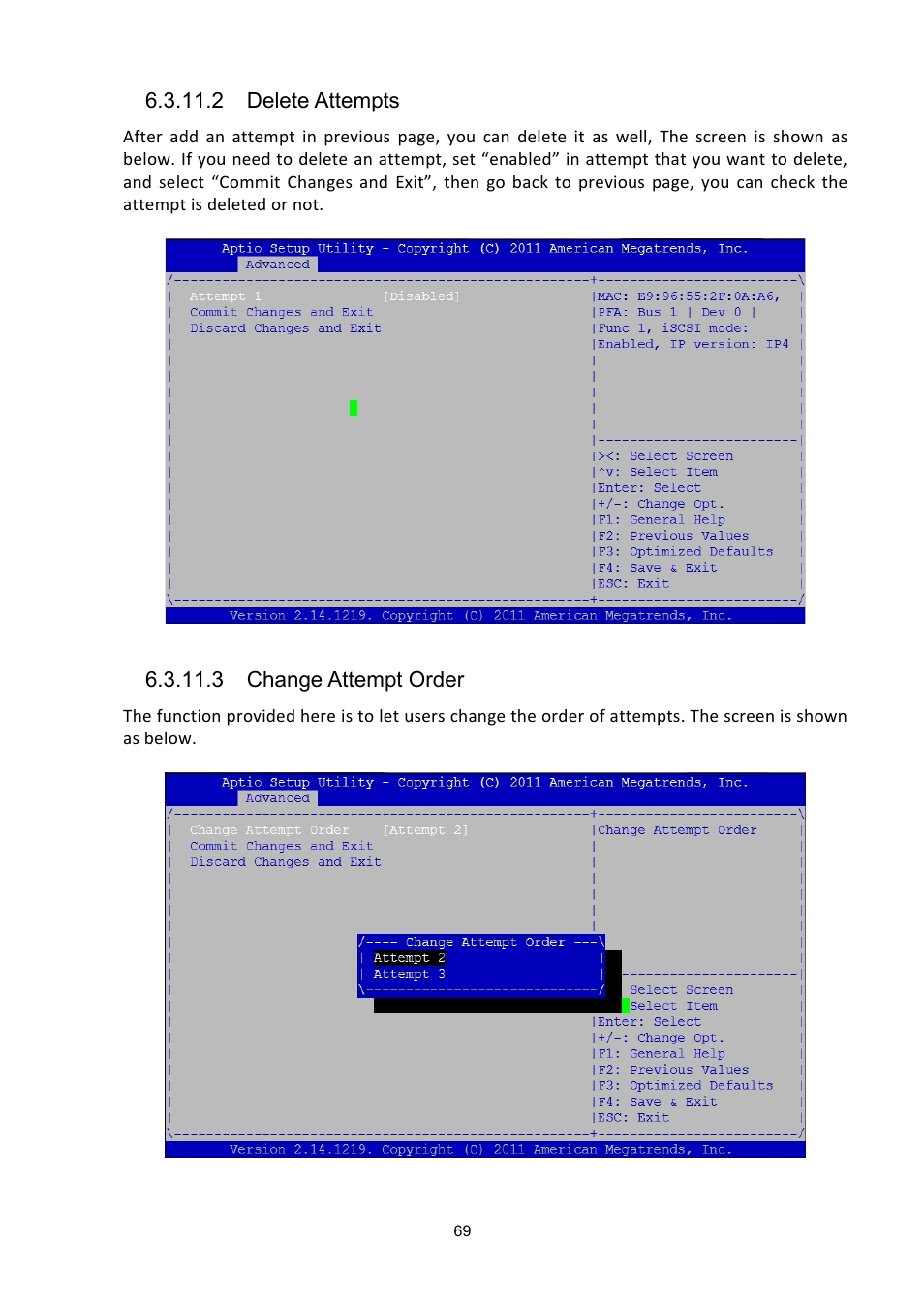 ADLINK aTCA-6200A User Manual | Page 69 / 91
