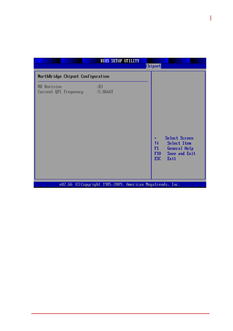 North bridge configuration | ADLINK aTCA-6155 User Manual | Page 103 / 112