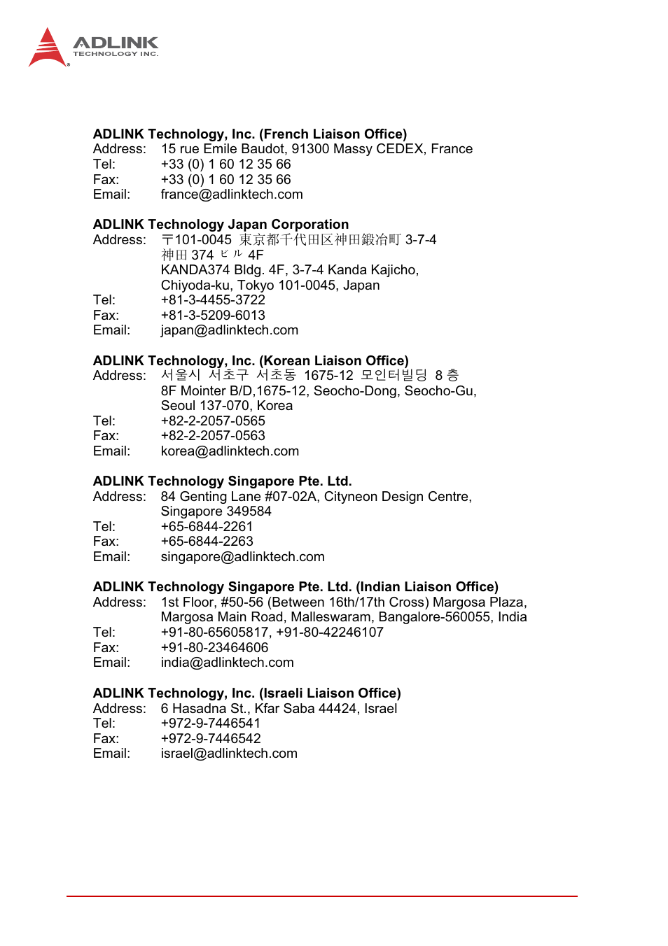 ADLINK aTCA-6155 User Manual | Page 112 / 112
