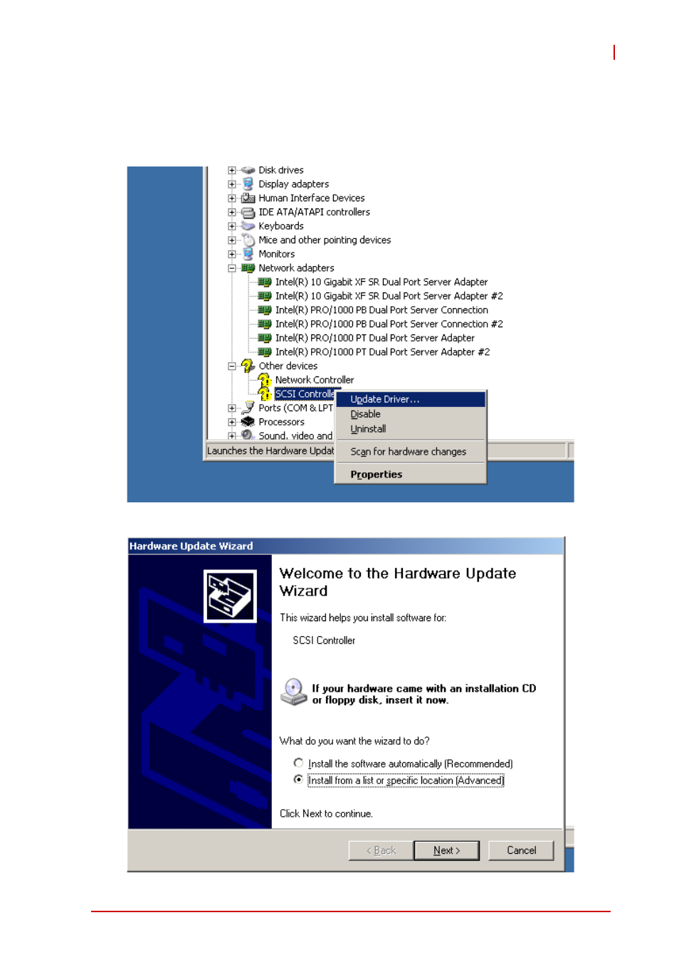 3 lan driver installation, Lan driver installation | ADLINK aTCA-6155 User Manual | Page 69 / 112