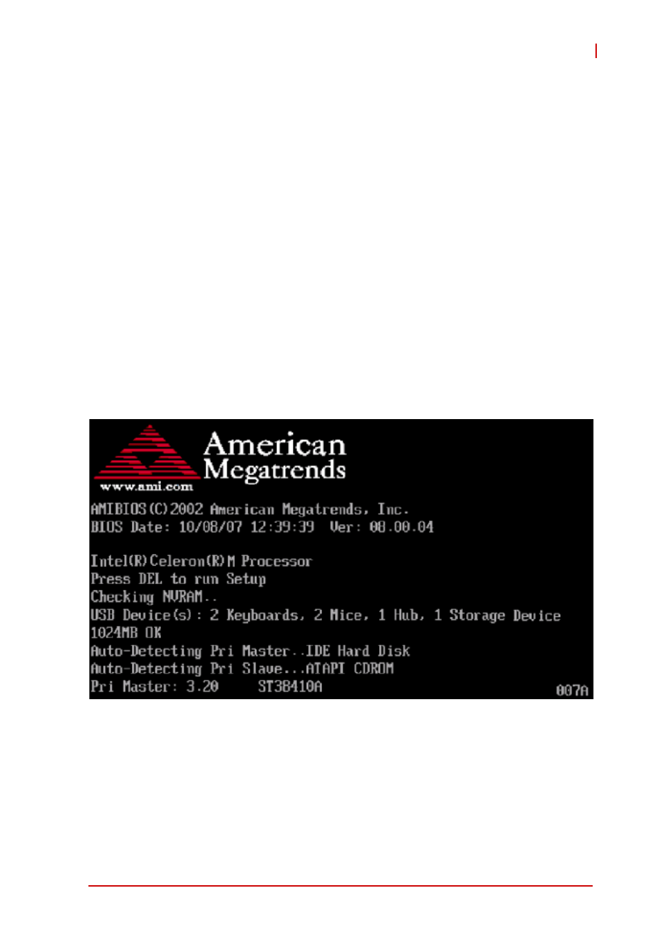 8 bios setup, 1 starting the bios, Chapter 8, bios setup | Starting the bios, 8bios setup | ADLINK aTCA-6155 User Manual | Page 77 / 112
