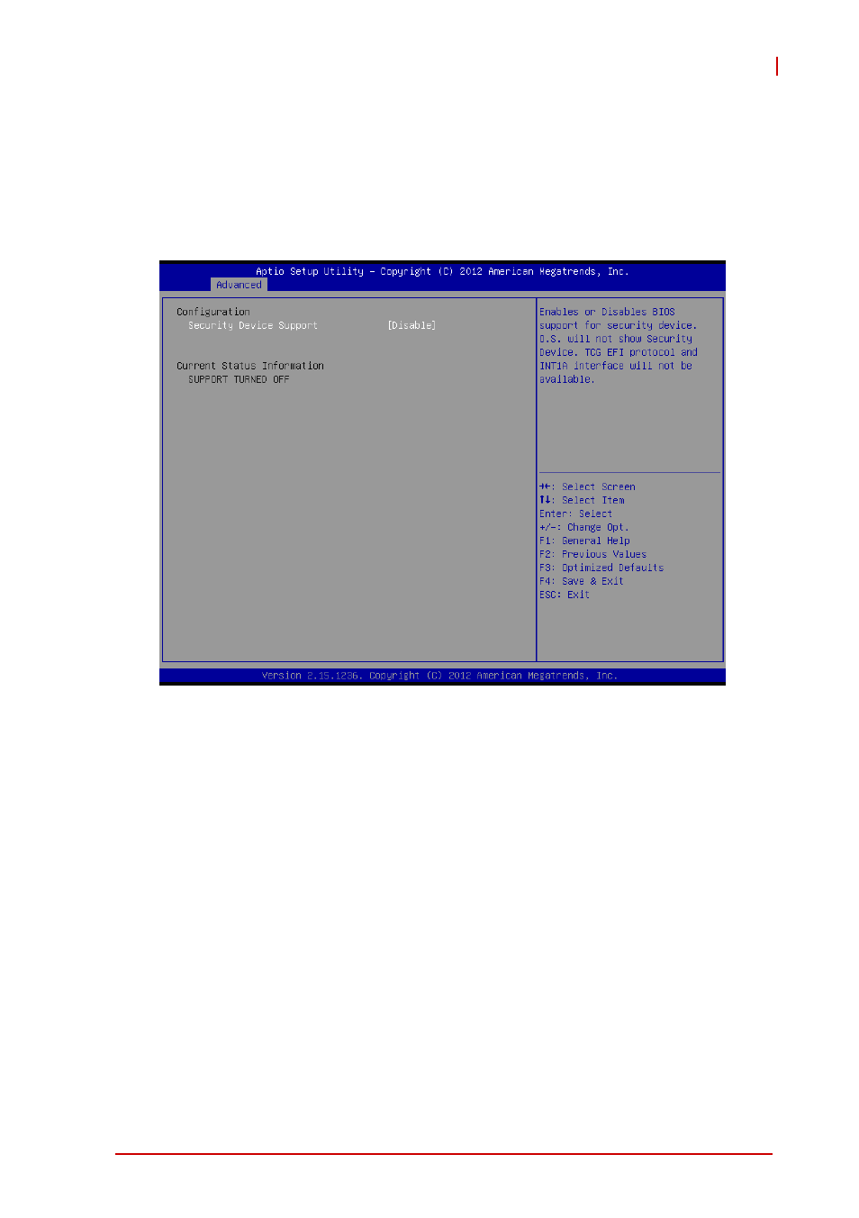 2 trusted computing, Security device support, Tpm state | Pending tpm operation | ADLINK cPCI-3510 Series User Manual | Page 109 / 148