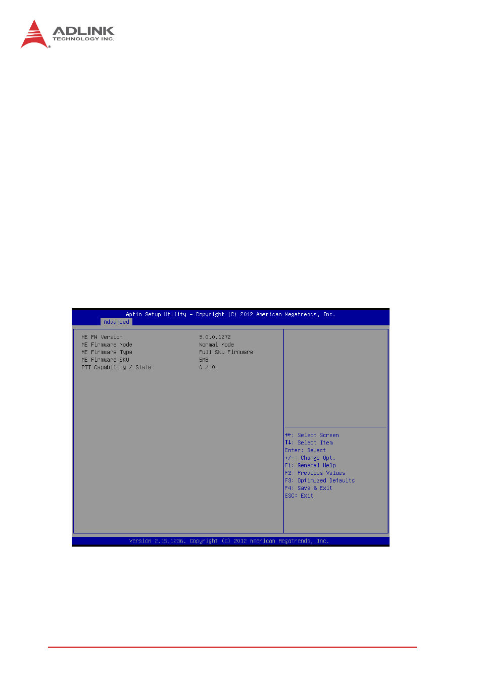 Sata port 0~4, Hot plug, 5 pch-fw configuration | Intel txt(lt) configuration | ADLINK cPCI-3510 Series User Manual | Page 112 / 148