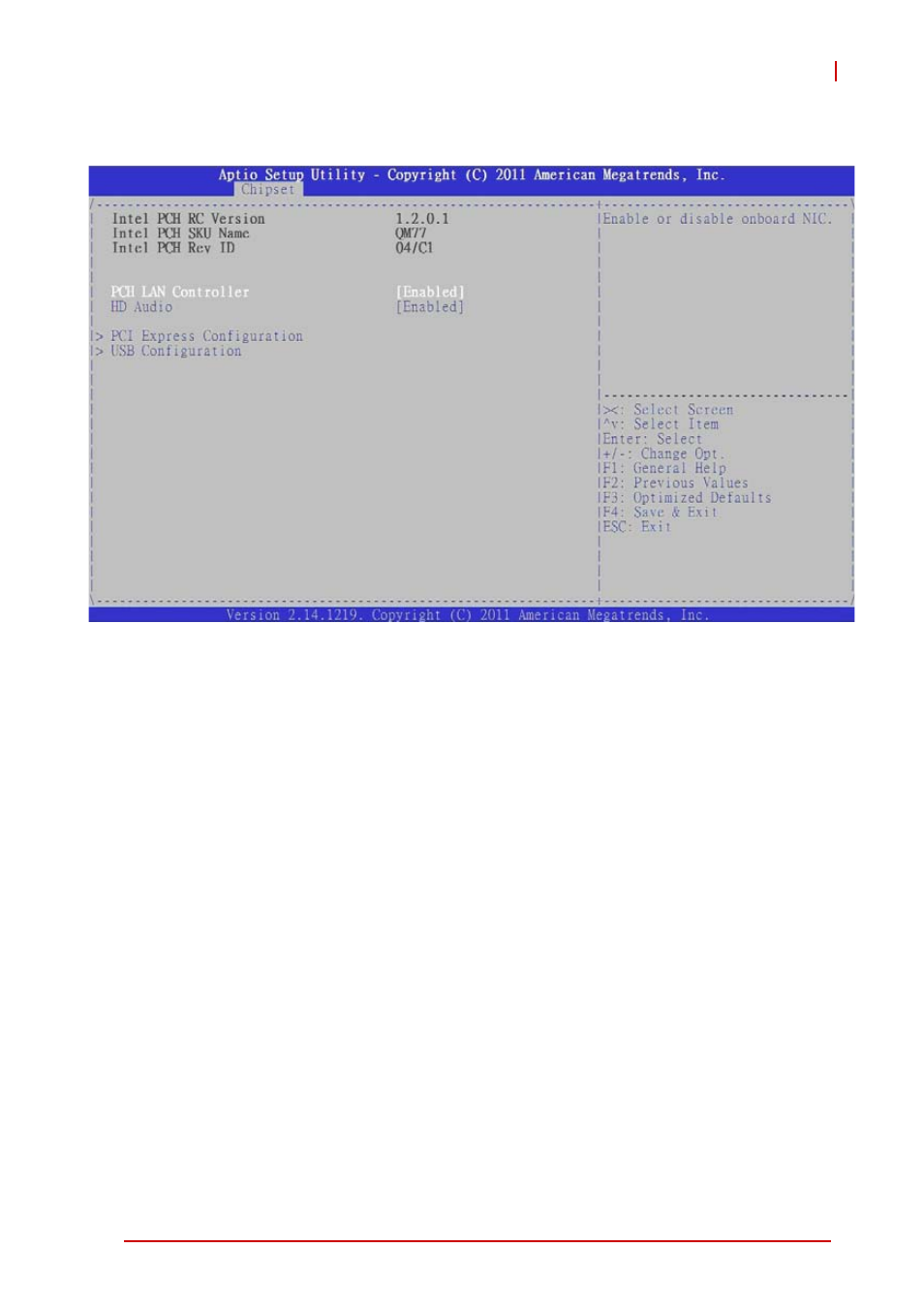 1 pch-io configuration, Pch lan controller, Hd audio | ADLINK cPCI-3510 Series User Manual | Page 123 / 148