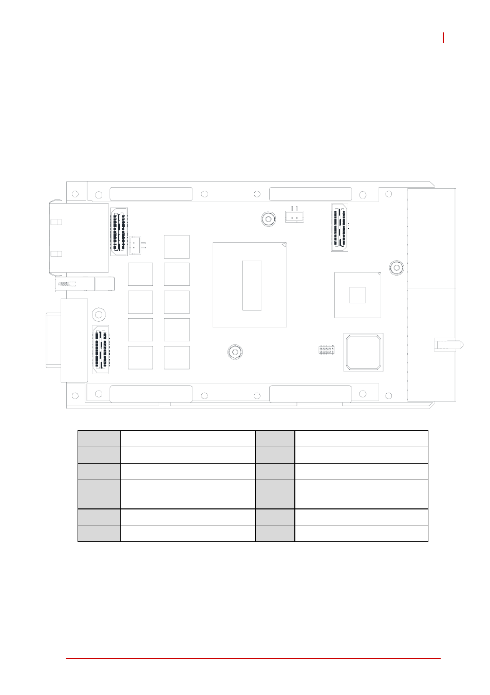 4 board interfaces, 1 cpci-3510 series board layout, Chapter 4, board interfaces | Cpci-3510 series board layout, 4board interfaces | ADLINK cPCI-3510 Series User Manual | Page 43 / 148