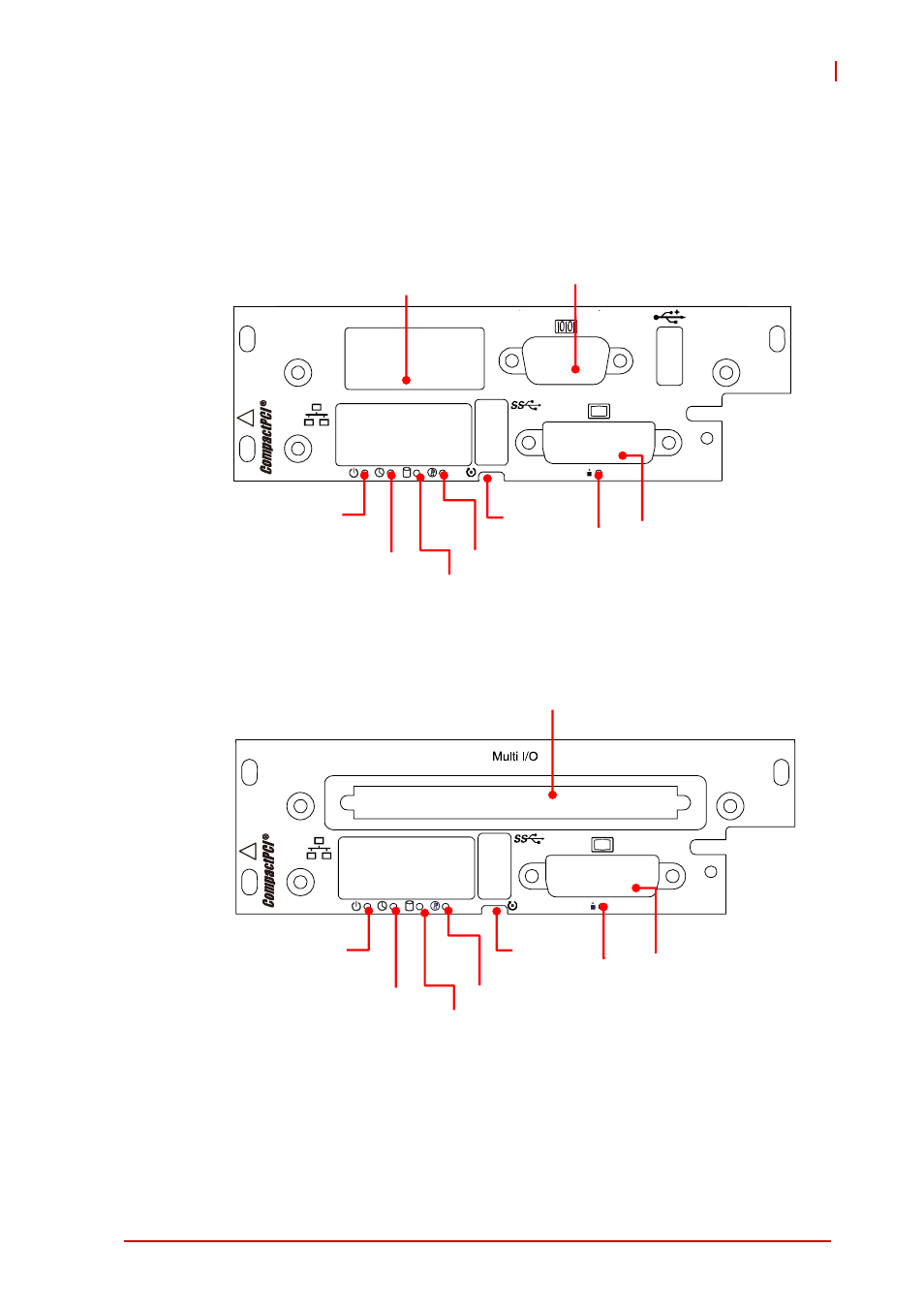 8 cpci-3510l, cpci-3510m front panel, Cpci-3510l, cpci-3510m front panel | ADLINK cPCI-3510 Series User Manual | Page 51 / 148