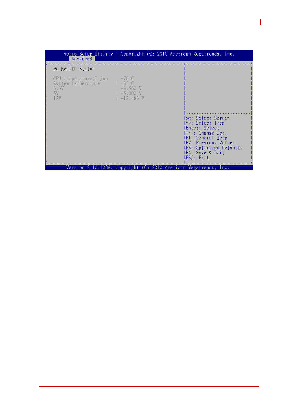 Pc health configuration | ADLINK cPCI-3970 Series User Manual | Page 131 / 158