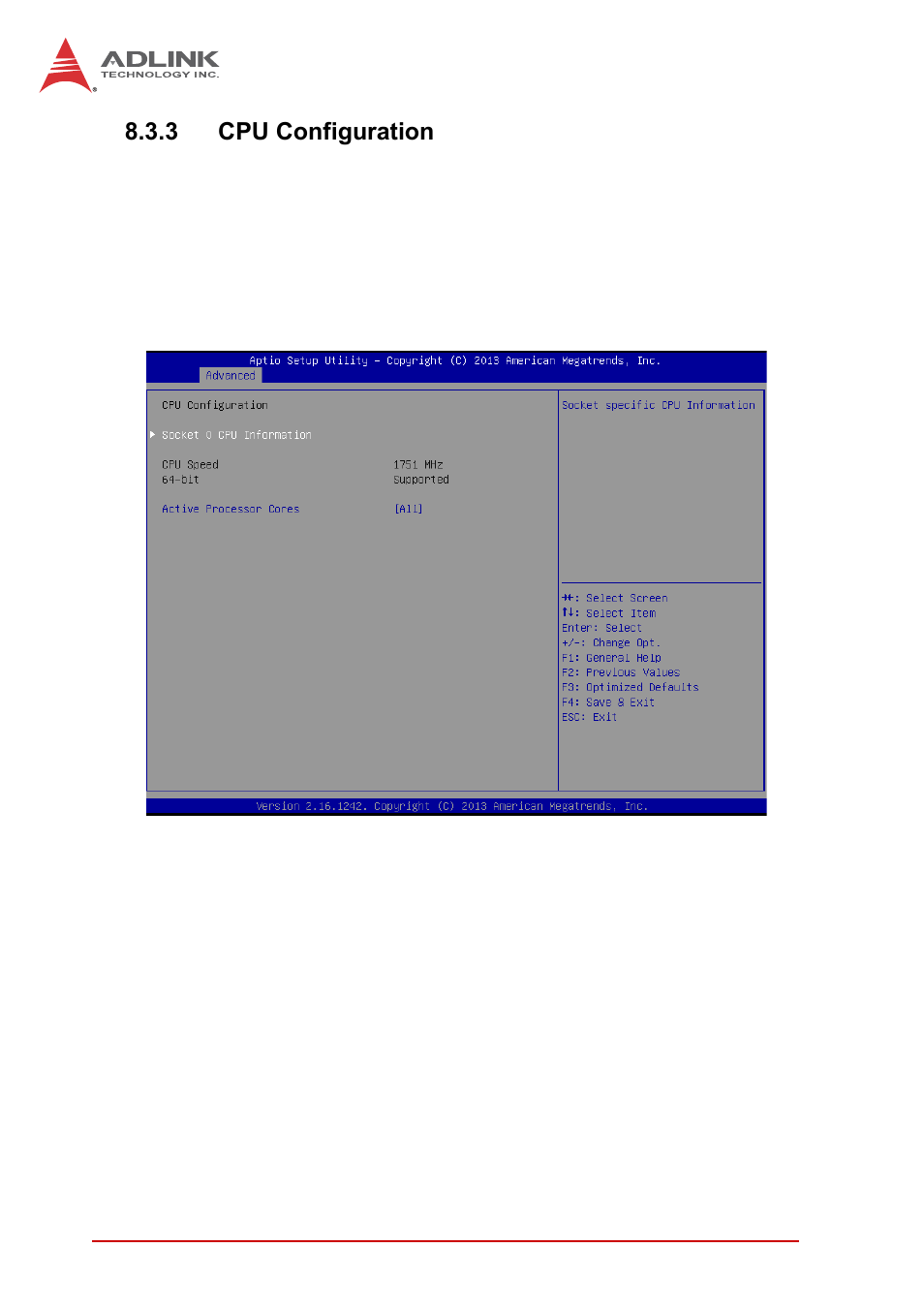 3 cpu configuration | ADLINK cPCI-3620 User Manual | Page 82 / 102