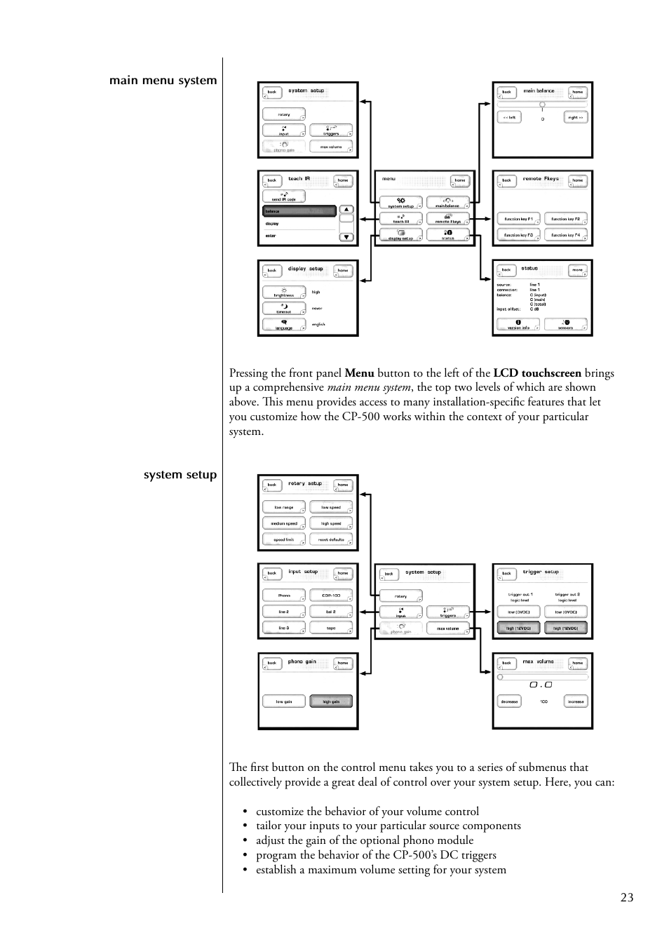 Classe Audio CP-500 User Manual | Page 23 / 44