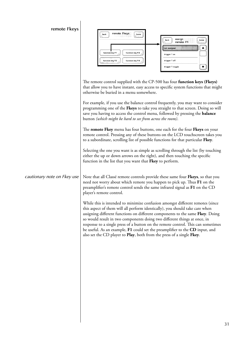 Classe Audio CP-500 User Manual | Page 31 / 44