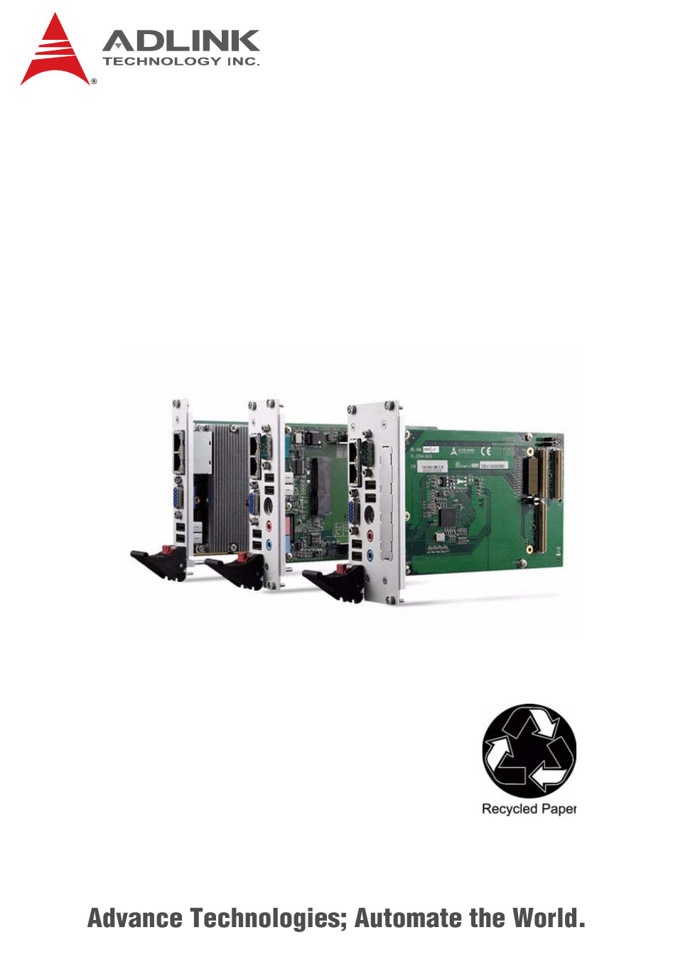 ADLINK cPCI-3615 User Manual | 110 pages