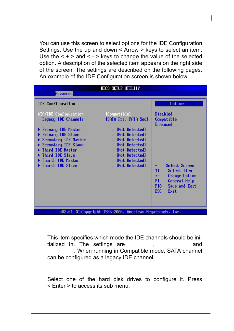 2 ide configuration, Ata/ide configuration, Ide master/slave | ADLINK cPCI-3965 User Manual | Page 71 / 92