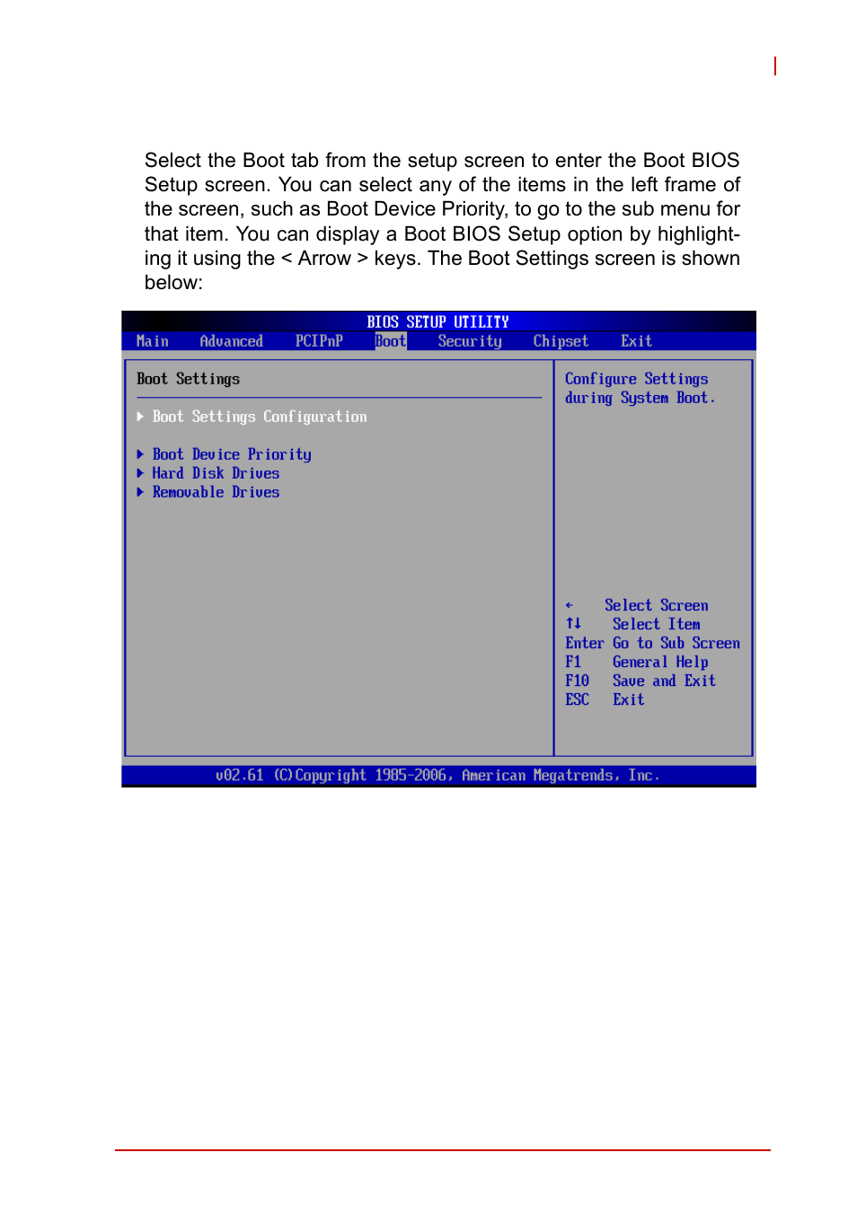 5 boot settings, Boot settings | ADLINK cPCI-3965 User Manual | Page 79 / 92