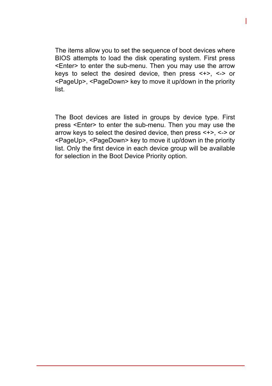 2 boot device priority, 3 boot device groups, 2 boot device priority 8.5.3 boot device groups | ADLINK cPCI-3965 User Manual | Page 81 / 92