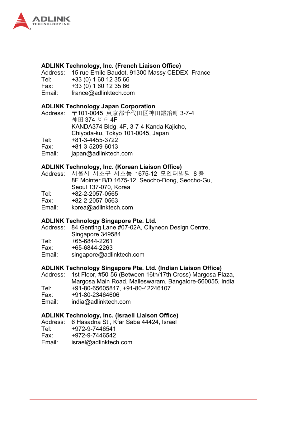 ADLINK CT-6530 User Manual | Page 54 / 54