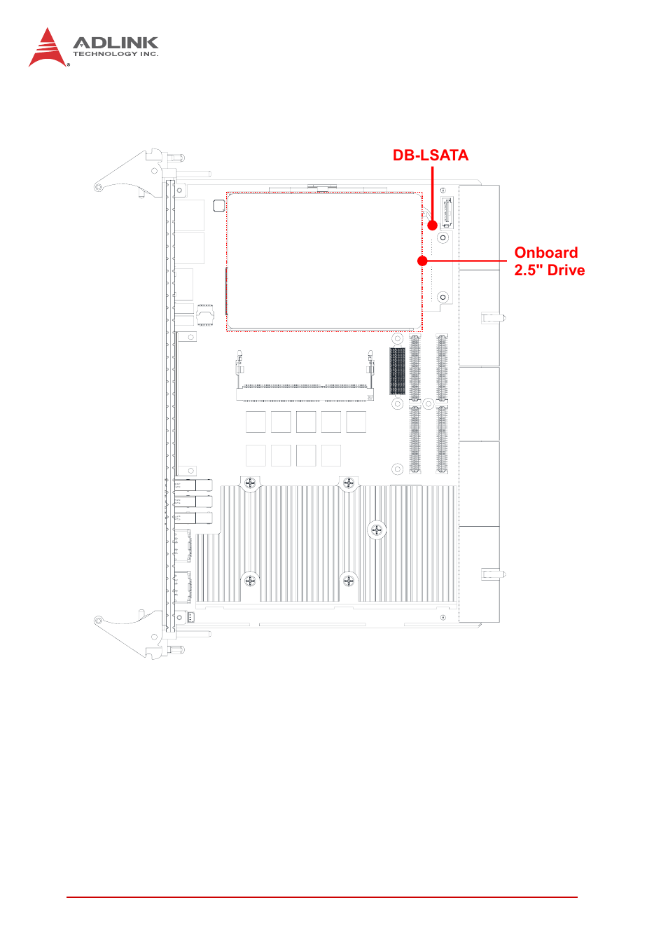 2 cpci-6520 assembly layout, Cpci-6520 assembly layout, Figure 4-2: cpci-6520 assembly layout | ADLINK cPCI-6520 User Manual | Page 34 / 130