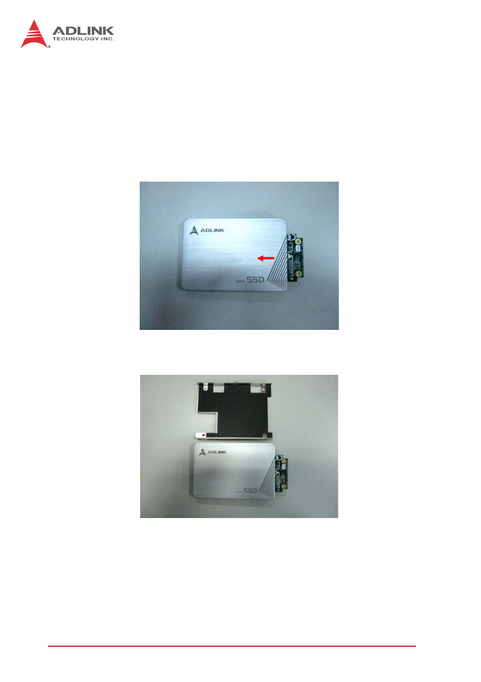 3 sata drive installation, Installing a sata drive - cpci-6520, Sata drive installation | Sata drive | ADLINK cPCI-6520 User Manual | Page 60 / 130