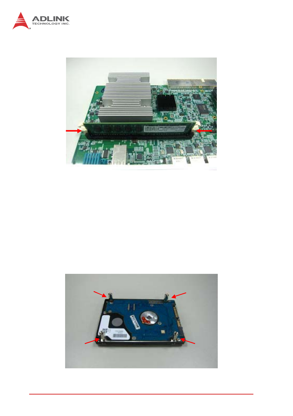 3 sata drive installation, Installing a sata drive, Sata drive installation | ADLINK cPCI-6620 User Manual | Page 40 / 80