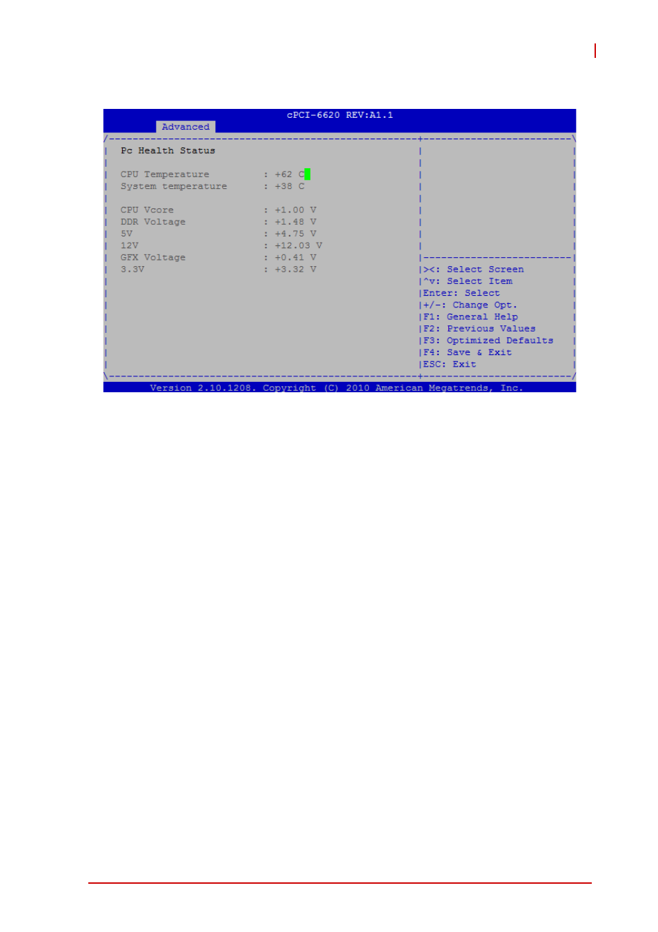 7 hardware monitor | ADLINK cPCI-6620 User Manual | Page 61 / 80