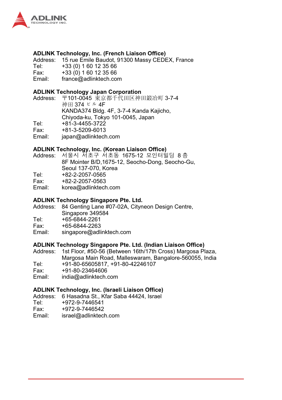 ADLINK cPCI-6620 User Manual | Page 80 / 80