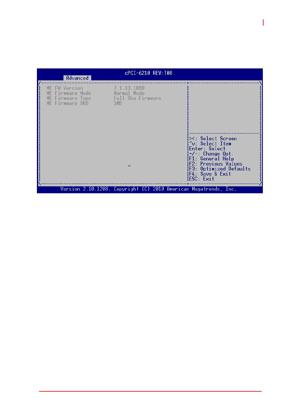 5 pch-fw configuration | ADLINK cPCI-6210 User Manual | Page 105 / 140