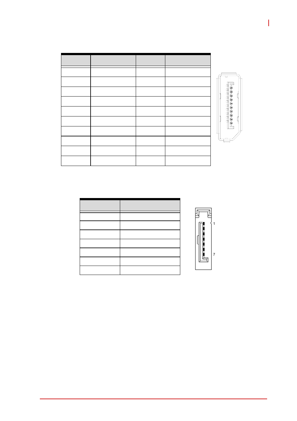 Displayport connector, Serial ata connector (cn15) | ADLINK cPCI-6210 User Manual | Page 47 / 140